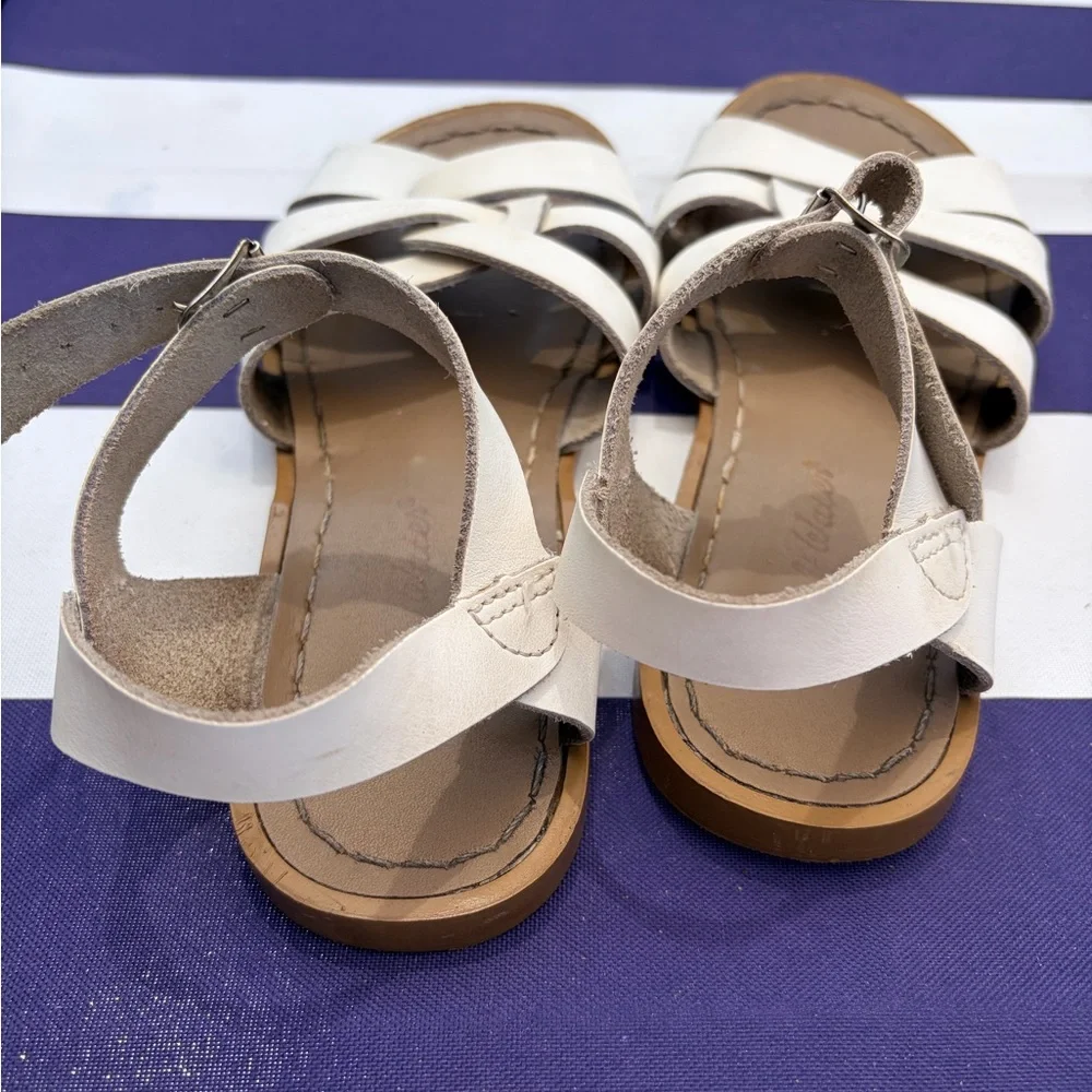 Saltwater Sandals White